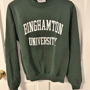 Green Binghamton University Sweatshirt